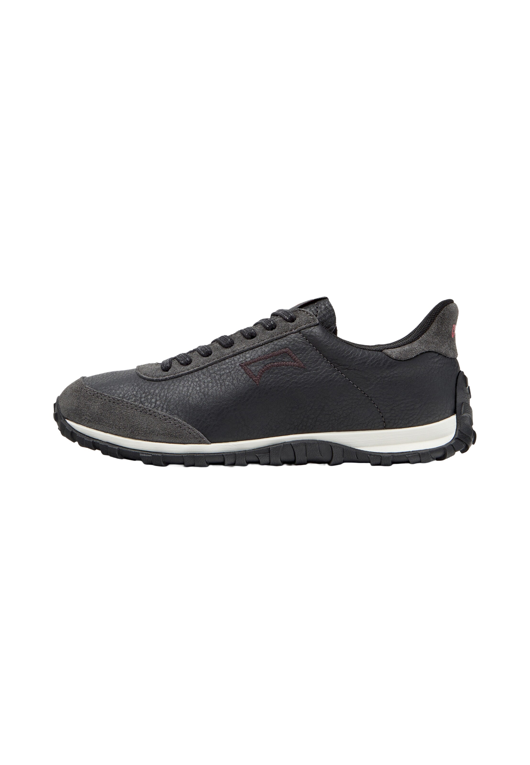 CAMPER Platform trainers 'Drift Walk' in Black: front