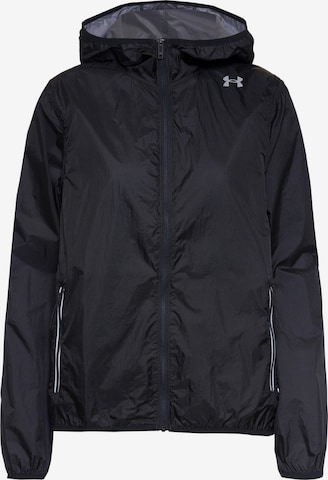 UNDER ARMOUR Sportjas 'Velociti Pro' in Zwart: voorkant