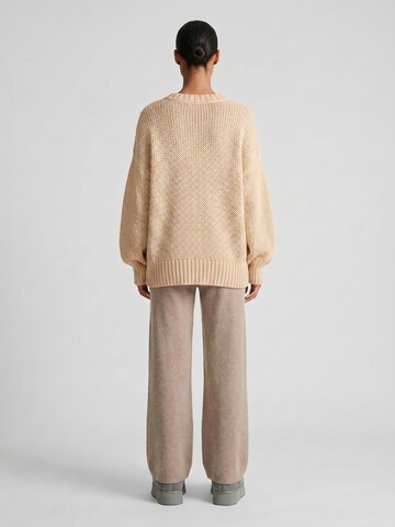 americandreams Oversized sweater 'Pepper' in Beige