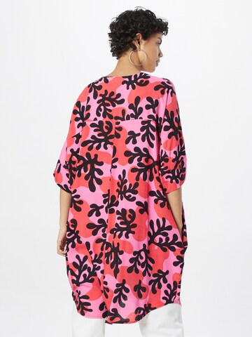 Monki Shirt dress in Pink