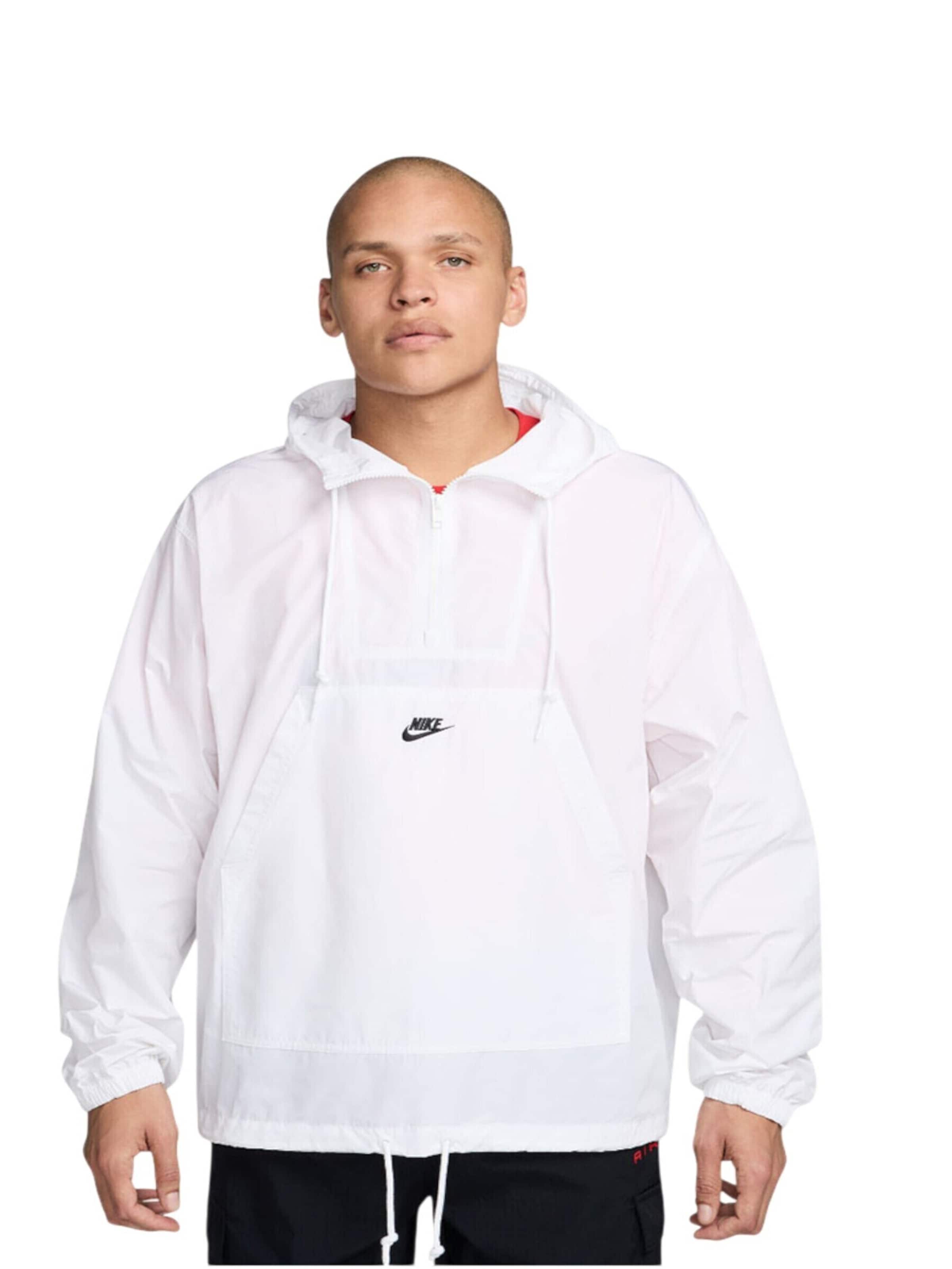 Giacca di mezza stagione 'Club Marina' di Nike Sportswear in bianco: frontale
