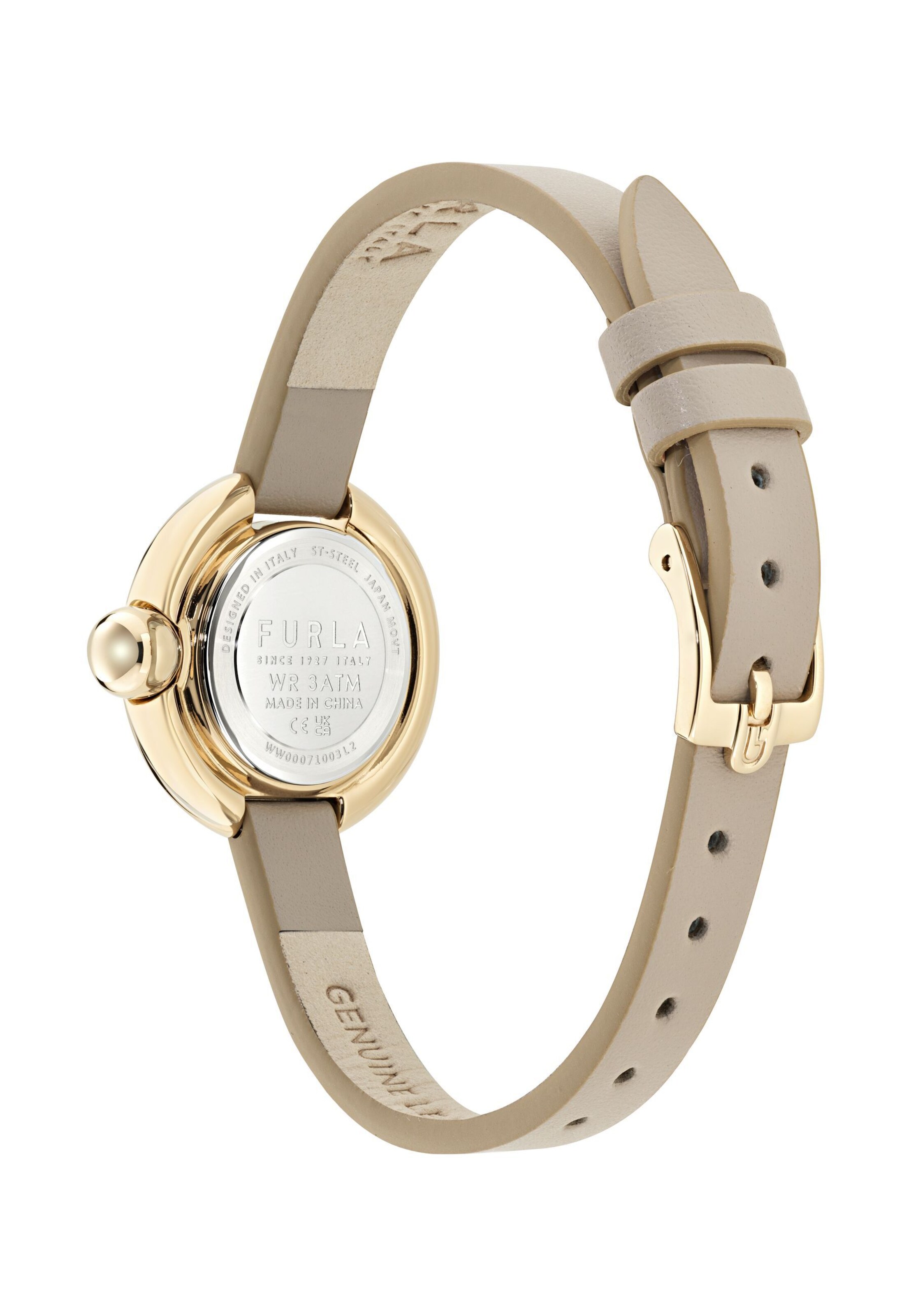 FURLA Analog watch 'Piercing' in Beige