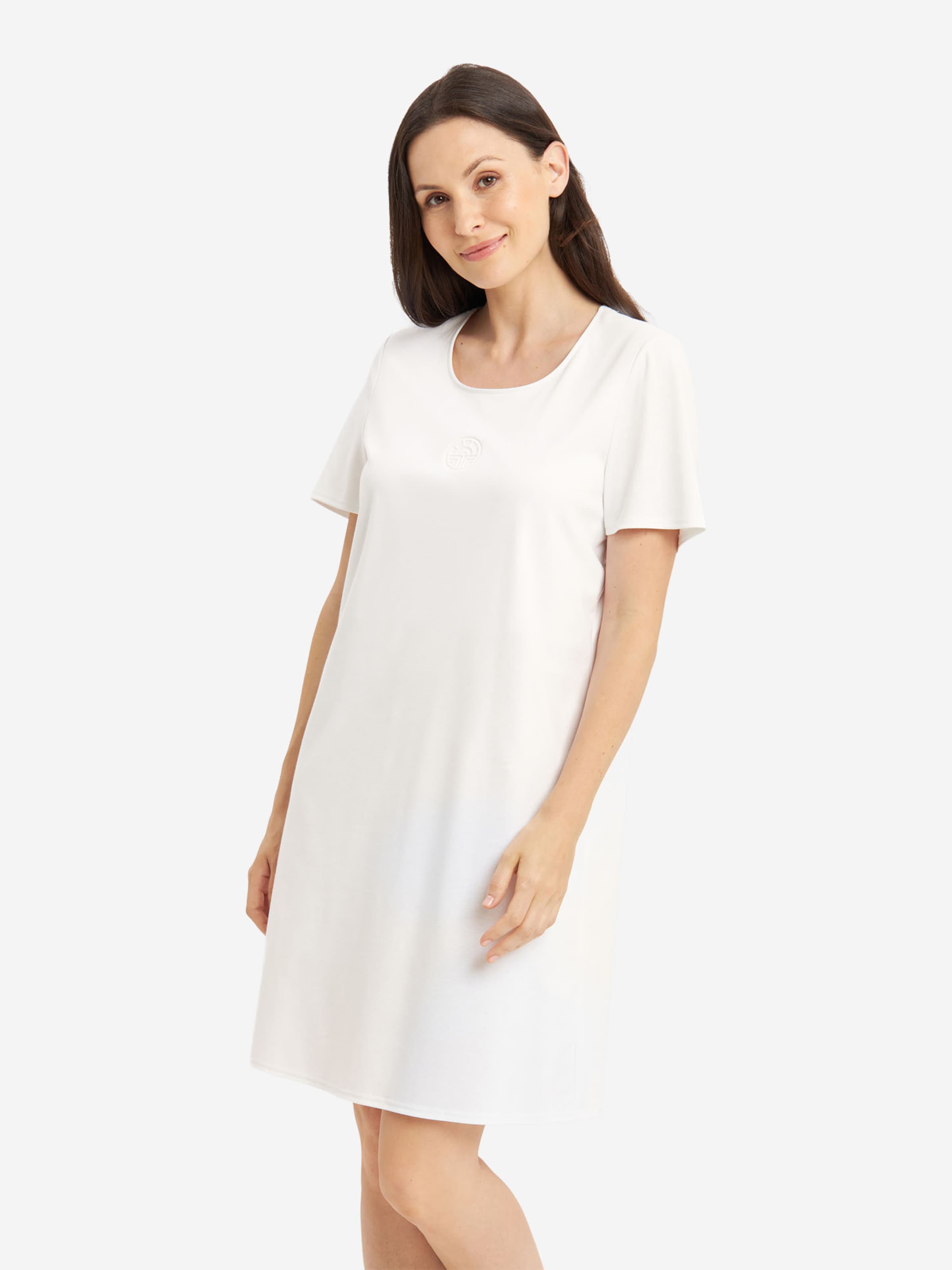 FÉRAUD PARIS Nightgown ' Prägemotiv ' in White