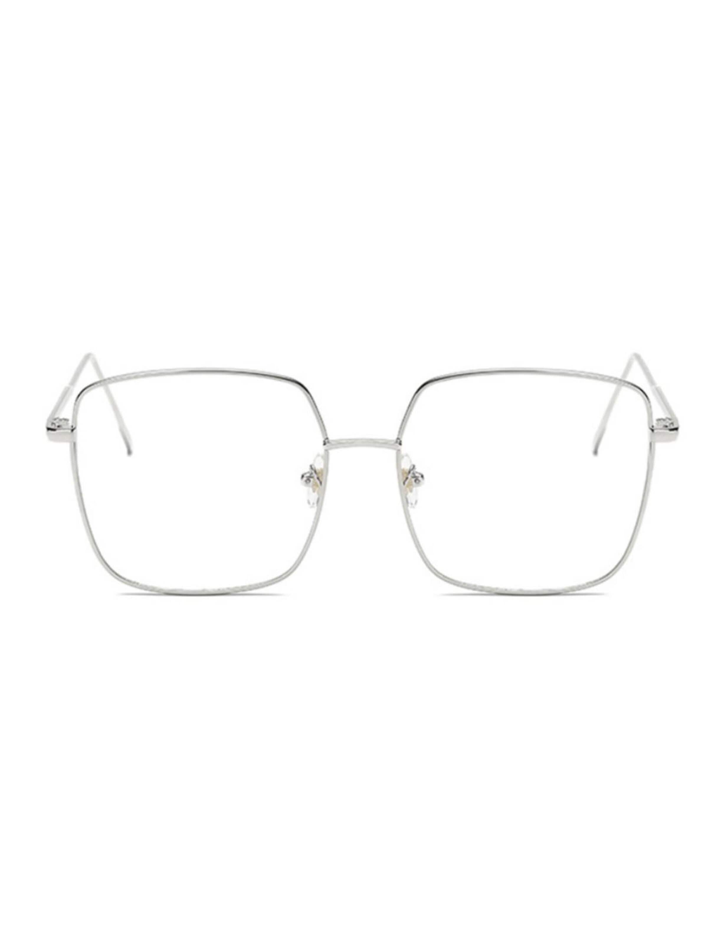 Lunettes 'Platz Ernstep' VEYREY en argent : devant