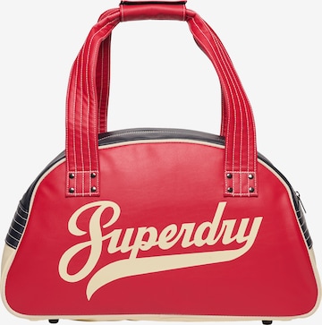 Superdry & Co Travel Bag in Red: front