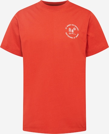 JACK WOLFSKIN - Camiseta funcional en naranja: frente