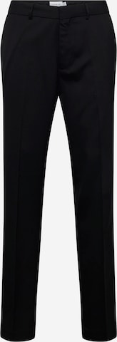 TOPMAN Slimfit Pantalon in Zwart: voorkant