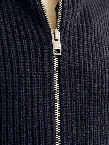 JACK & JONES Knit cardigan 'JJELewis' in Blue