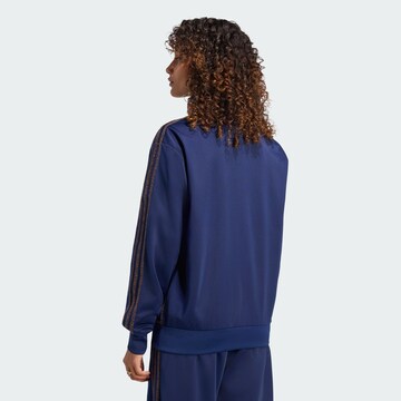 ADIDAS ORIGINALS - Casaco em moletão 'Firebird' em azul