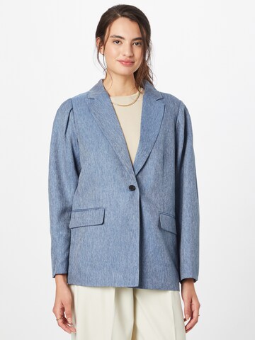SOAKED IN LUXURY Blazer 'Dawson' in Blau: Vorderseite