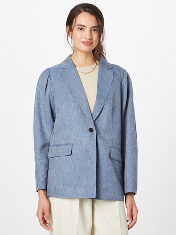 SOAKED IN LUXURY Blazer 'Dawson' in Blue: front