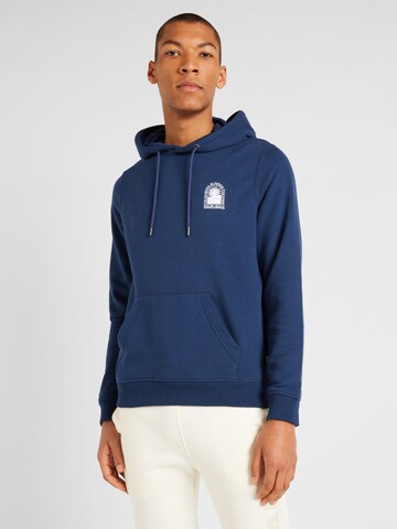 Sweat-shirt BLEND en bleu : devant