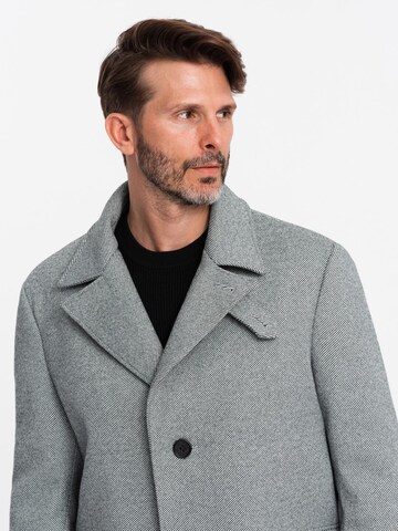 Ombre Between-seasons coat 'OM-COWC-0108' in Grey