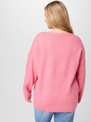 Pull-over Esprit Curves en rose