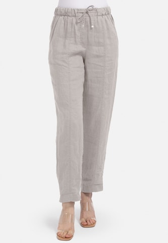 HELMIDGE Loose fit Pants in Grey: front