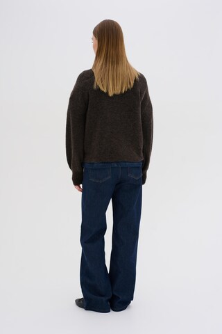 My Essential Wardrobe Sweater 'Tammie' in Brown