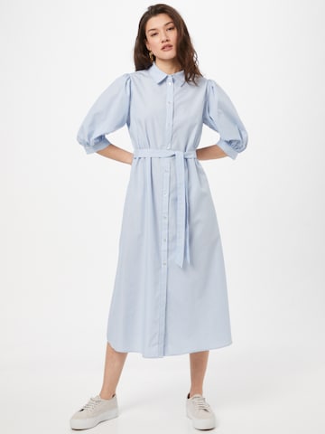 MSCH COPENHAGEN Shirt dress in Blue: front