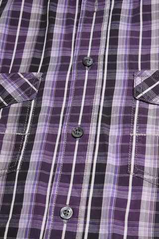 Engbers Button Up Shirt in L in Purple