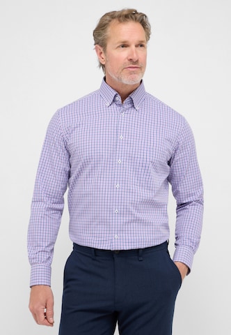 ETERNA Regular fit Business shirt in Purple: front