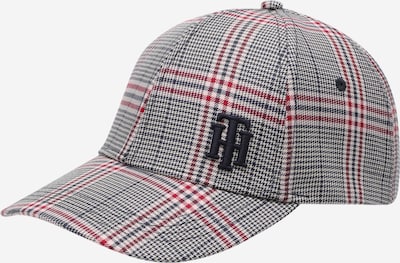 TOMMY HILFIGER Шапка с козирка 'CHECK' в червено / черно / бяло, Преглед на продукта