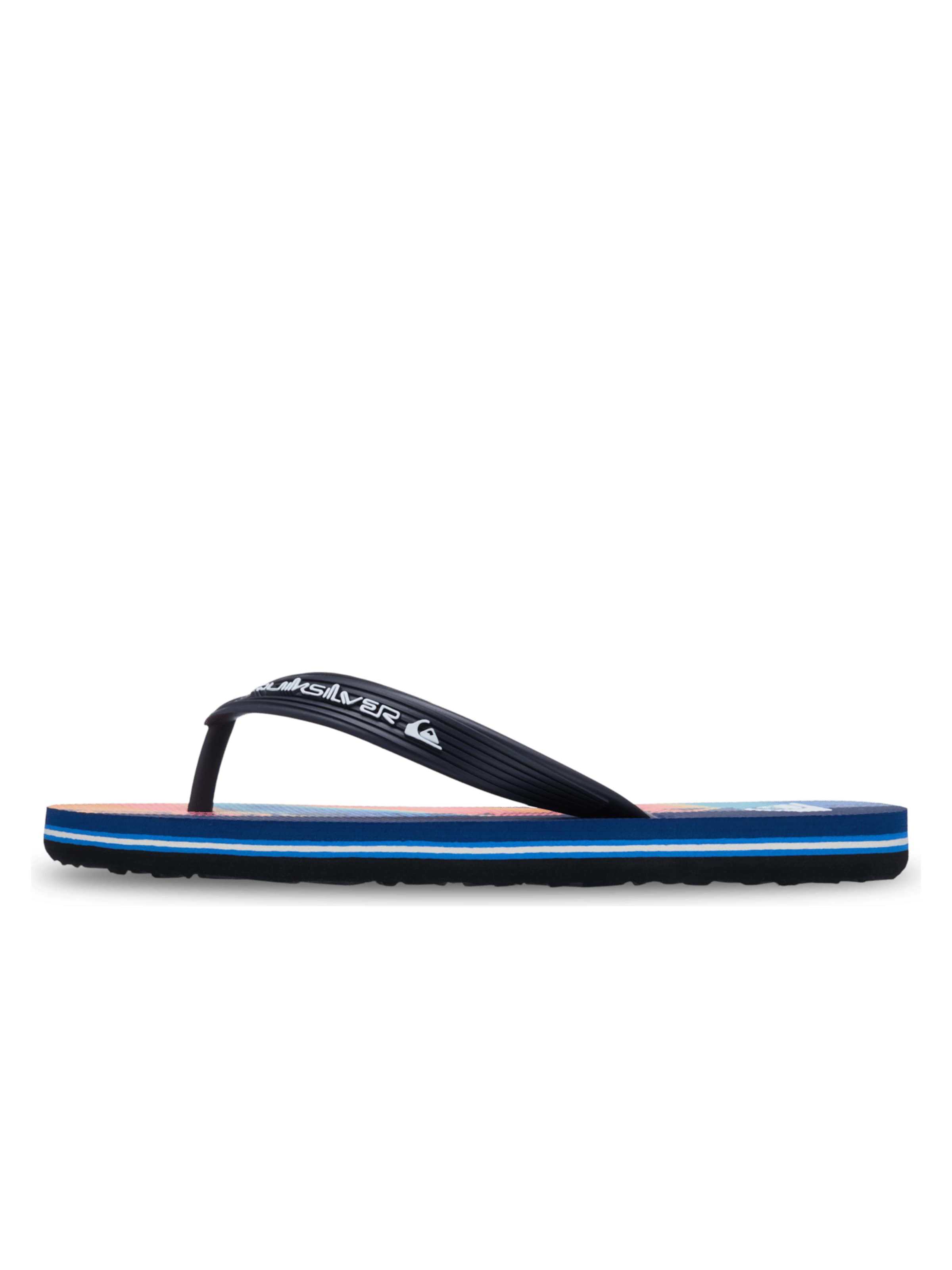 QUIKSILVER Sandals & Slippers 'Molokai Art' in Blue: front