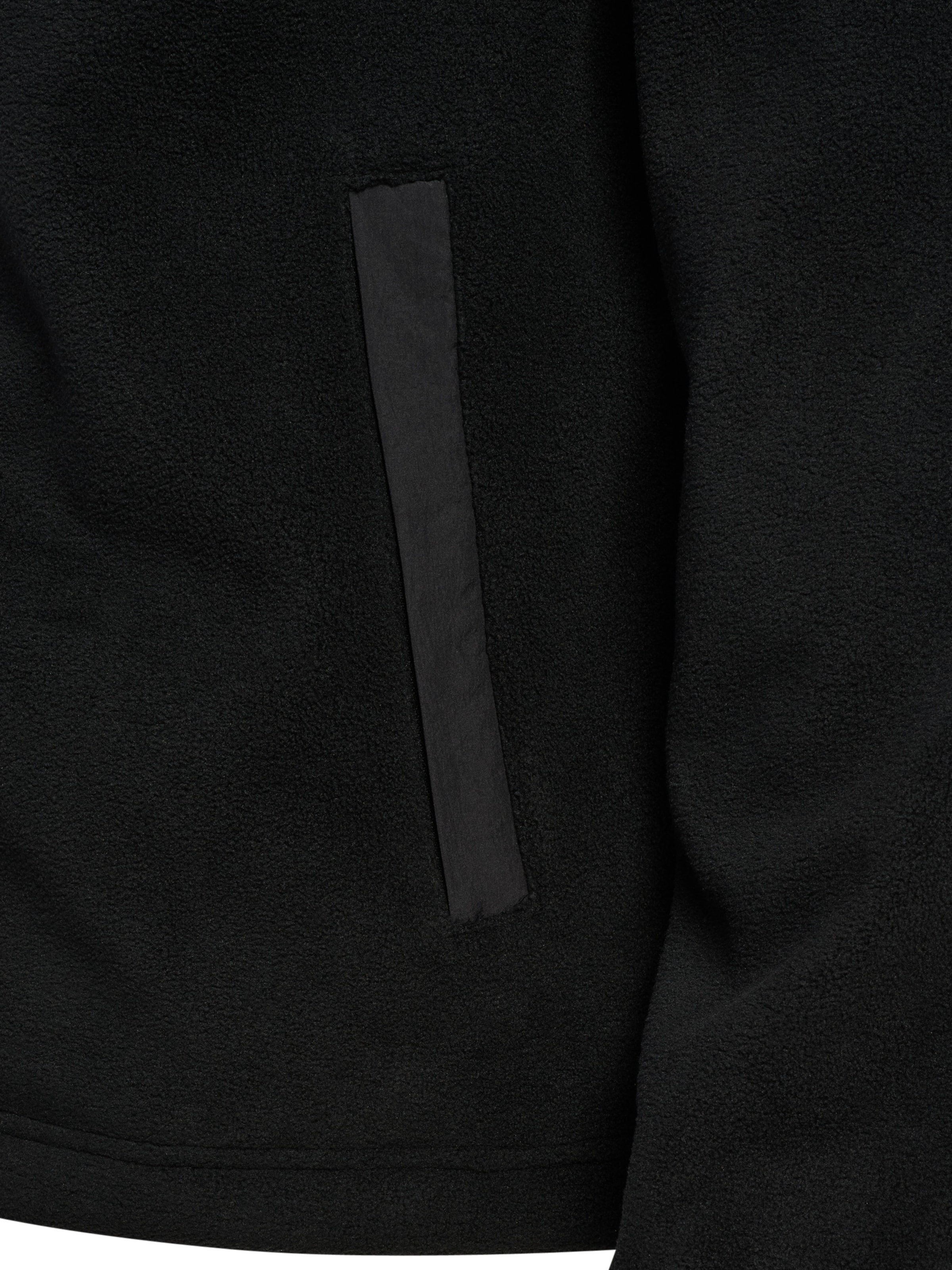 Hummel Fleece jas in Zwart