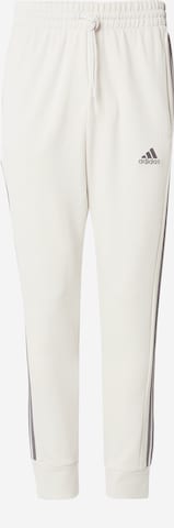 ADIDAS SPORTSWEAR - Calças de desporto 'Essentials' em bege: frente