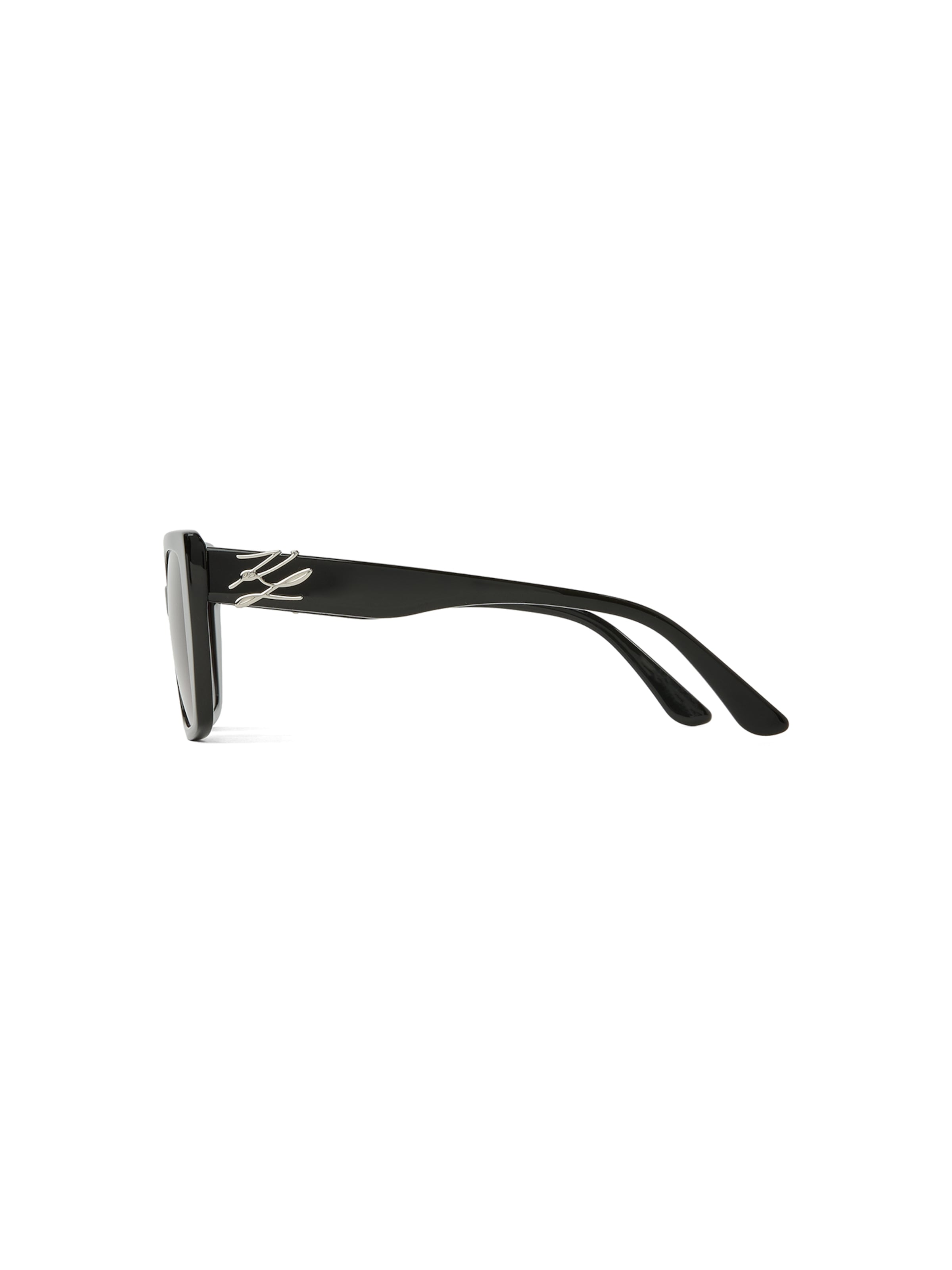 Ochelari de soare ' AUTOGRAPH LOGO ' de la Karl Lagerfeld pe negru