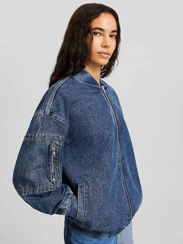 Giacca di mezza stagione di Bershka in blu