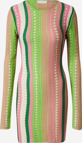 LeGer by Lena Gercke Πλεκτό φόρεμα 'Stephanie' σε ανάμεικτα χρώματα: μπροστά