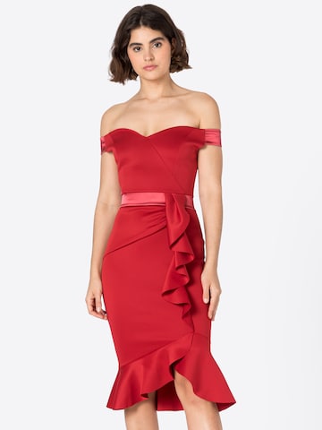Lipsy Cocktail dress in Red: front