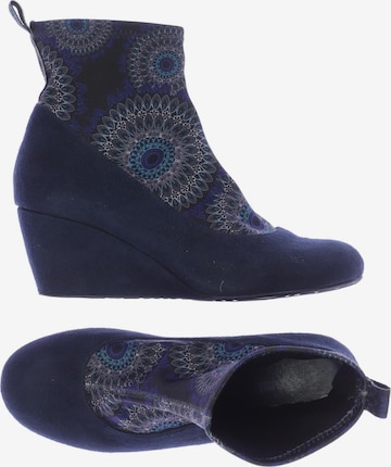 Desigual Stiefelette 39 in Blau: predná strana