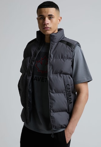 Gilet 'Zimino Puffer' Zavetti Canada en gris