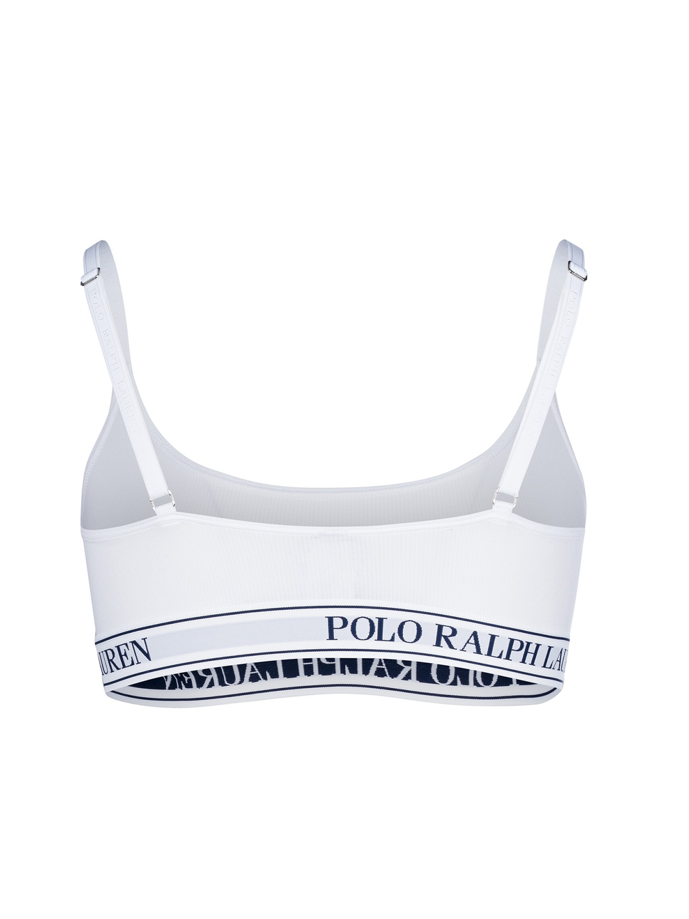 Bustier Soutien-gorge 'Essentials' Polo Ralph Lauren en blanc