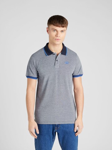 BLEND Poloshirt in Blau: predná strana