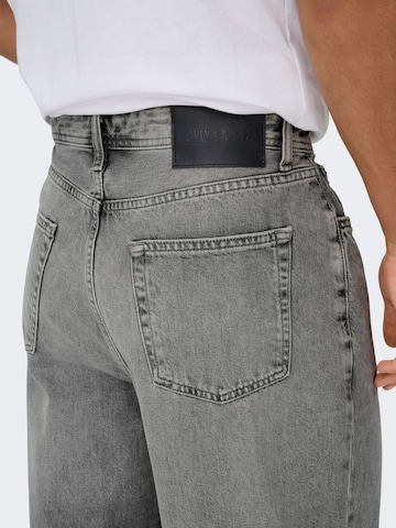 Only & Sons Regular Jeans 'ONSFade' in Grijs