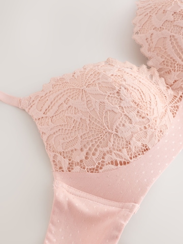 Next Балконет Бюстгальтер в Ярко-розовый