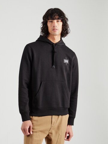 G-STAR Sweatshirt in Black: front