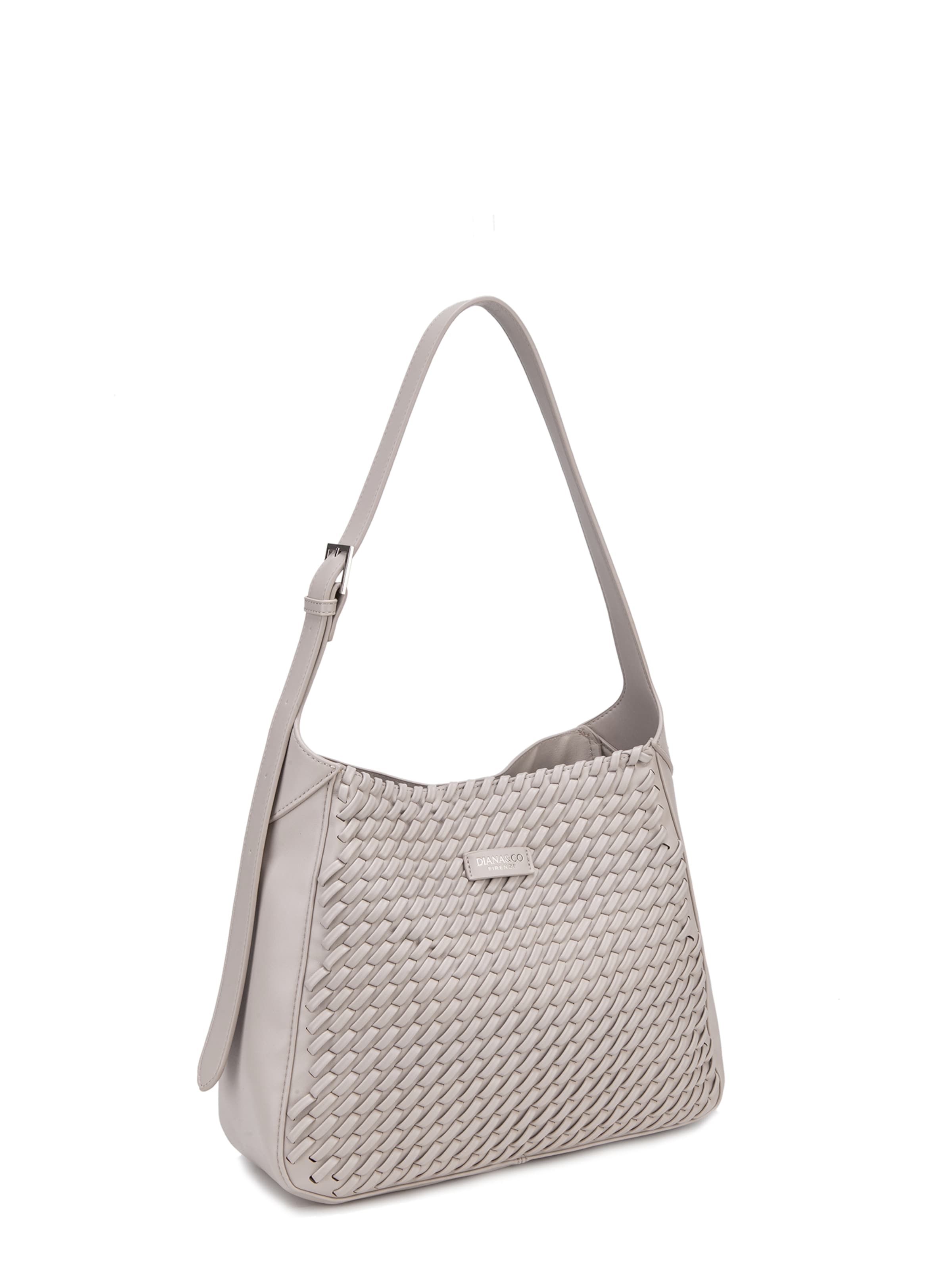 Borsa a spalla di Diana&Co. in grigio: frontale