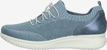 Baskets basses Bama en bleu