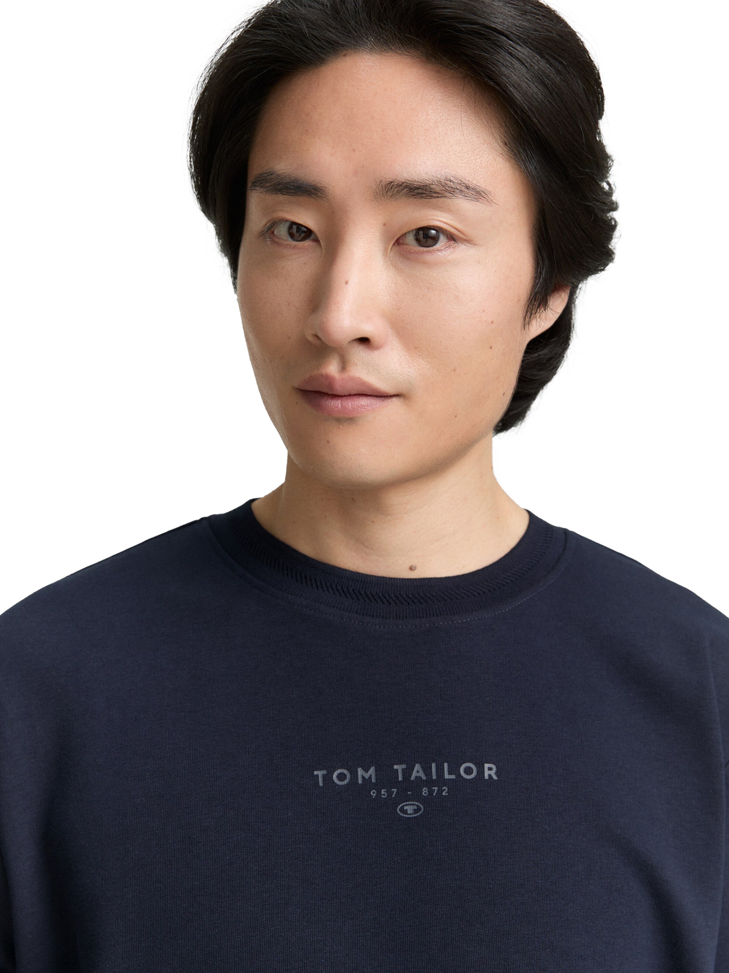 TOM TAILOR Sweatshirt in Blau