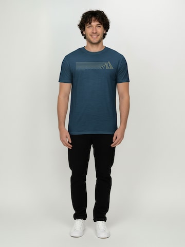 Maglia funzionale ' Loom Nature Explore ' di GREENBOMB in blu
