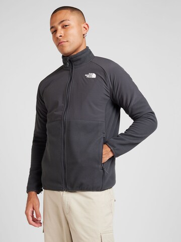 THE NORTH FACE Funktionsfleecejacka 'Glacier' i grå: framsida