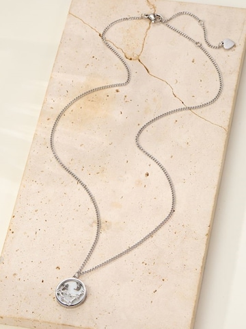 Hey Happiness Ketting 'Cosmic Capricorn' in Zilver