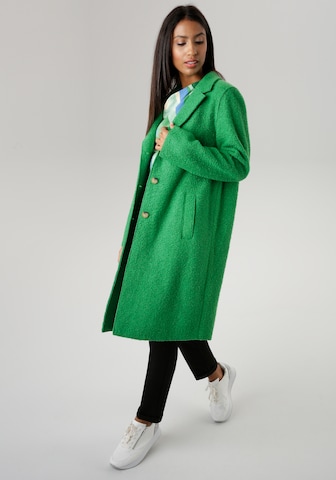 Aniston SELECTED Between-Seasons Coat in Green