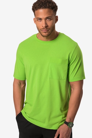 T-Shirt STHUGE en vert : devant