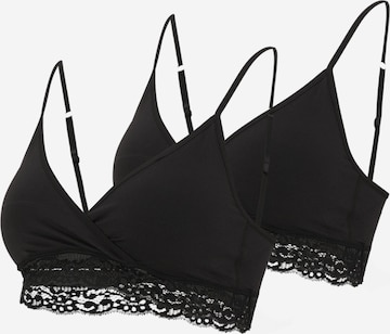 juoda Only Maternity Marškinėliai Liemenėlė 'OLMGUGGI': priekis