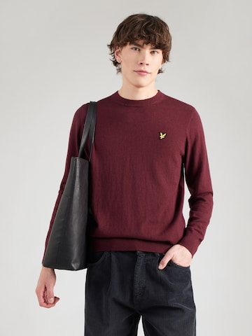 raudona Lyle & Scott Megztinis: priekis