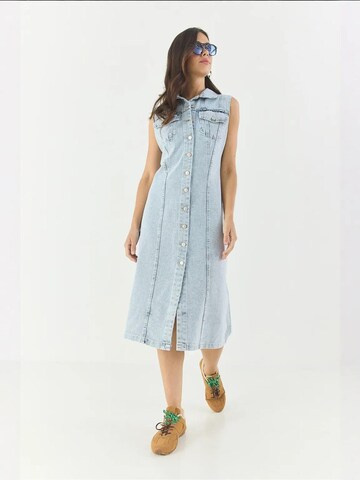 Bianco Lucci Kleid in Blau