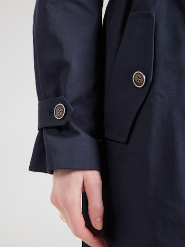 s.Oliver BLACK LABEL - Abrigo de entretiempo en azul